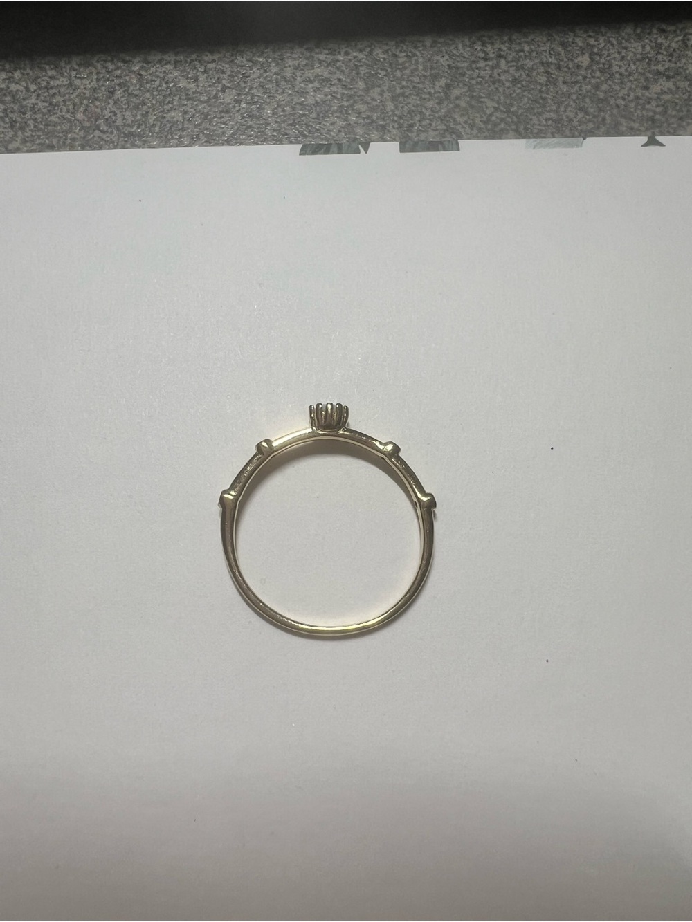 14KT gold ring